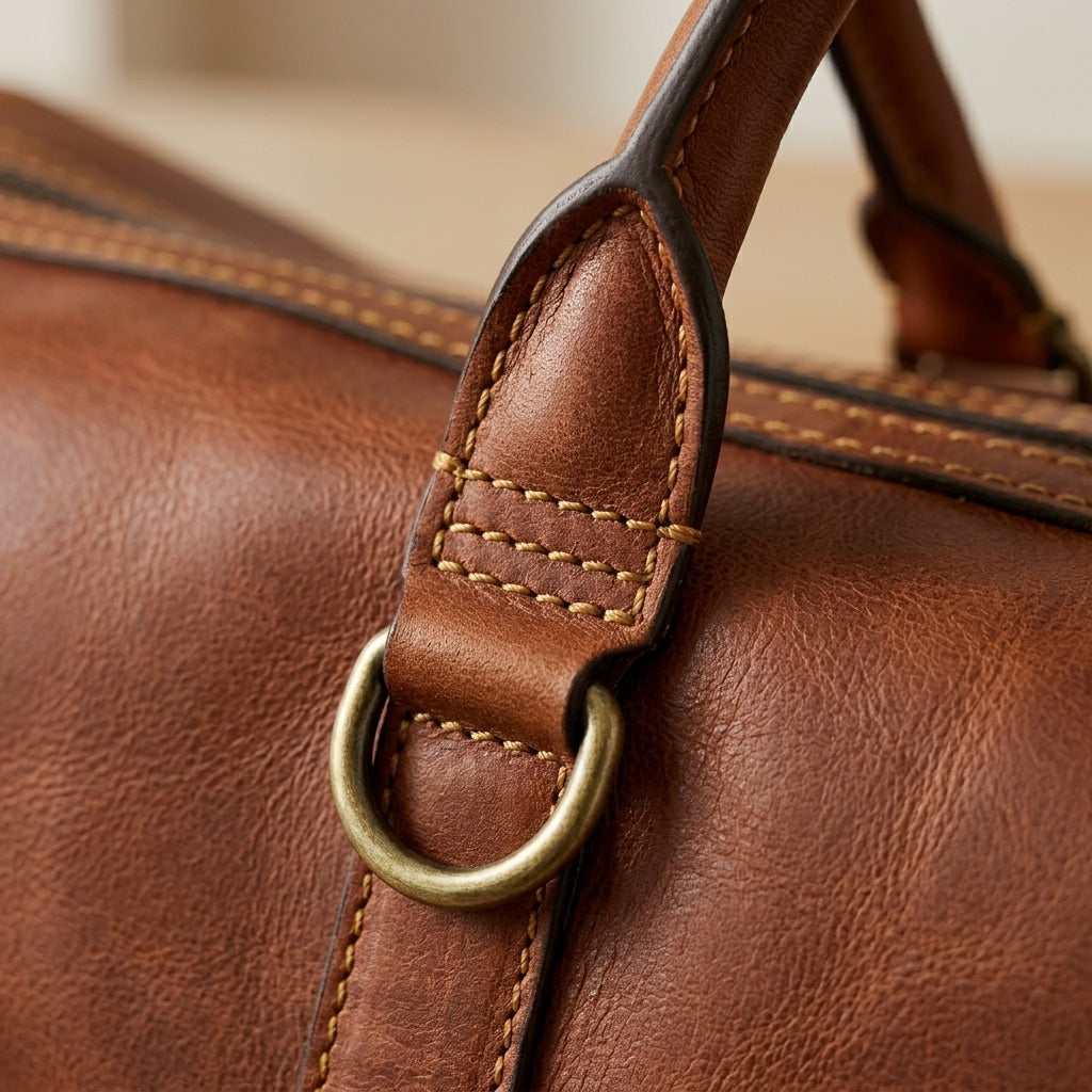 Leather Cabin Duffel