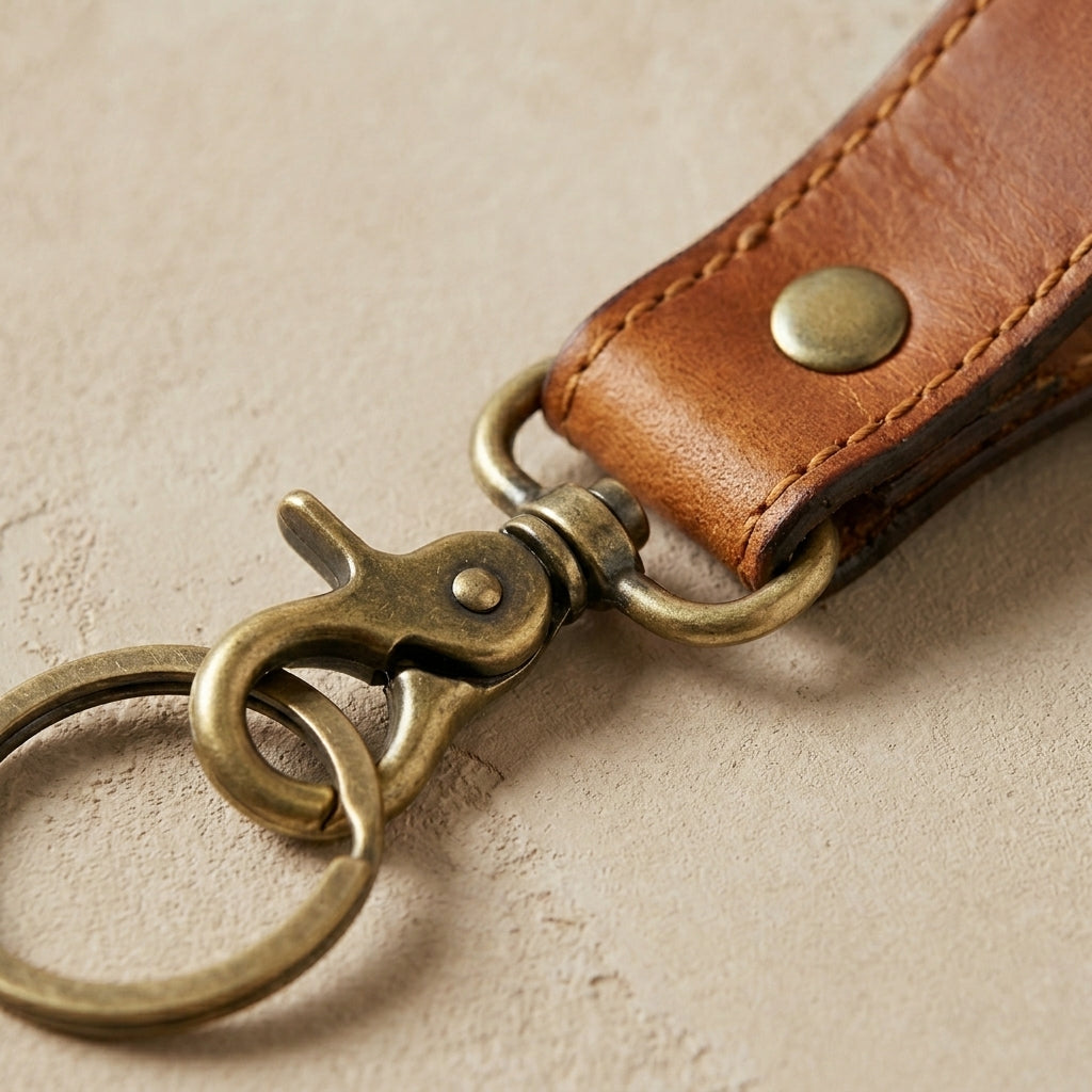 Leather Key Fob