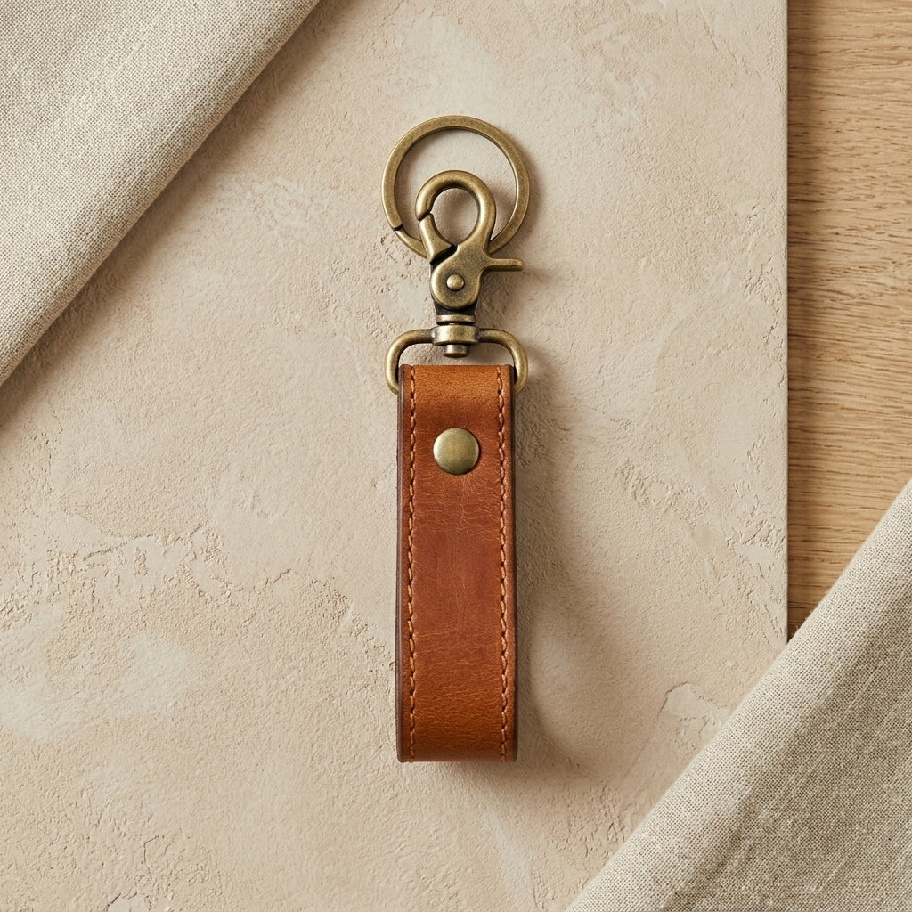 Leather Key Fob