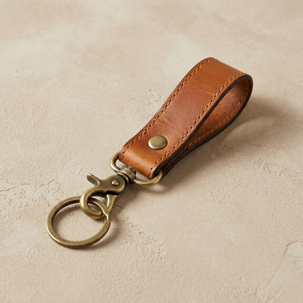 Leather Key Fob