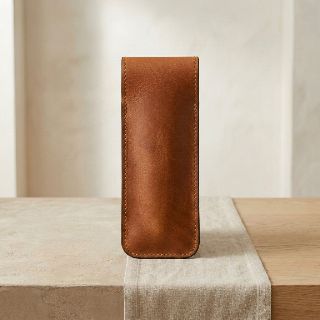 Leather Pen Sleeve