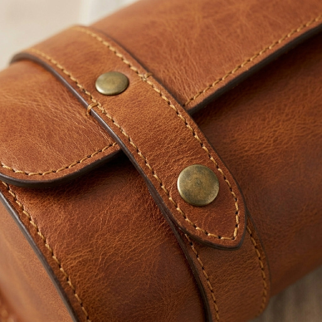 Leather Watch Roll