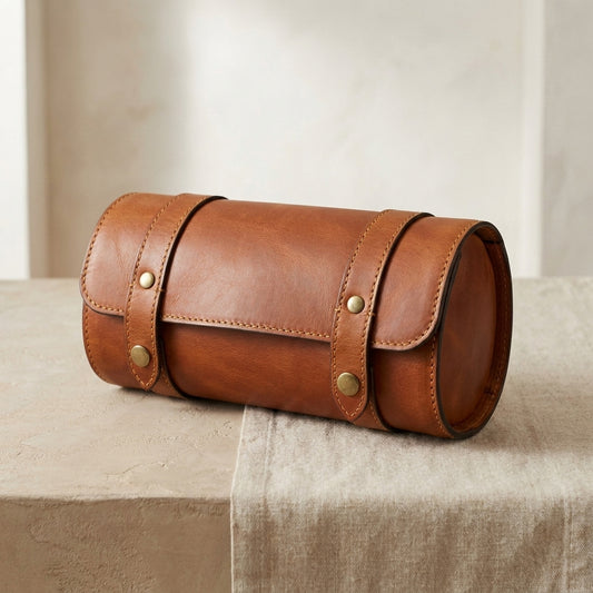 Leather Watch Roll