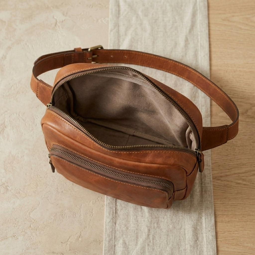 Leather Belt Bag