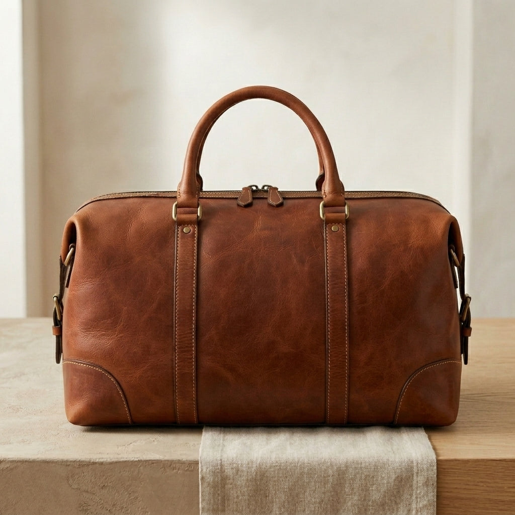 Leather Cabin Duffel