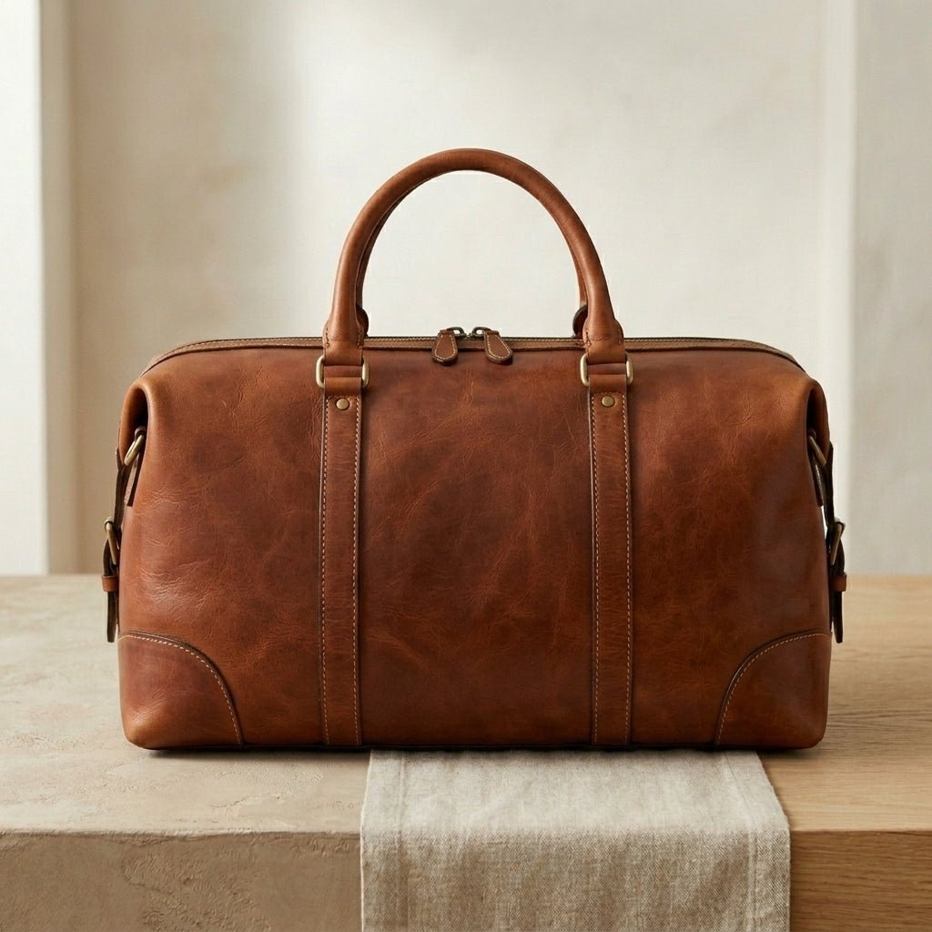 Leather Cabin Duffel