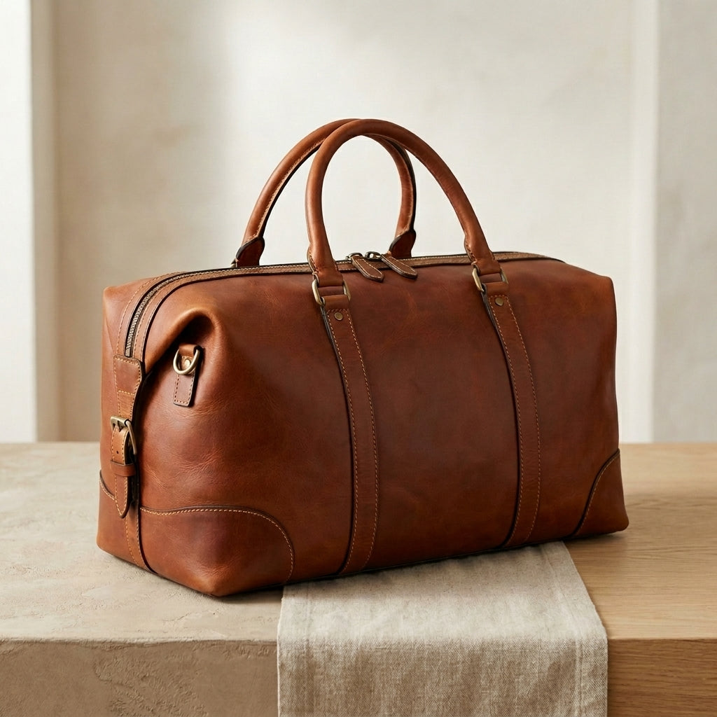 Leather Cabin Duffel