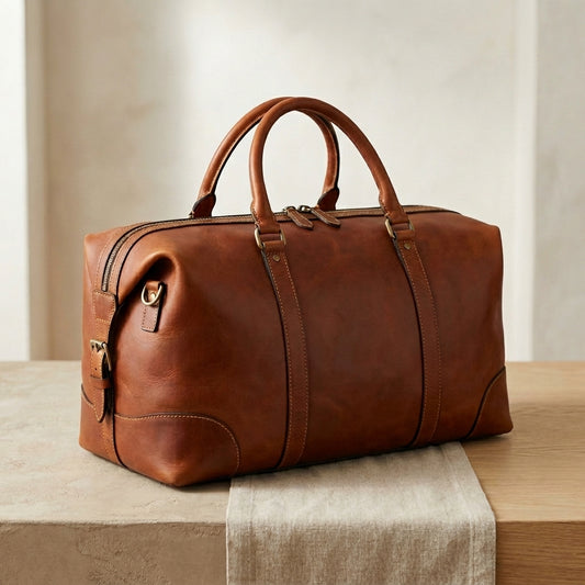 Leather Cabin Duffel