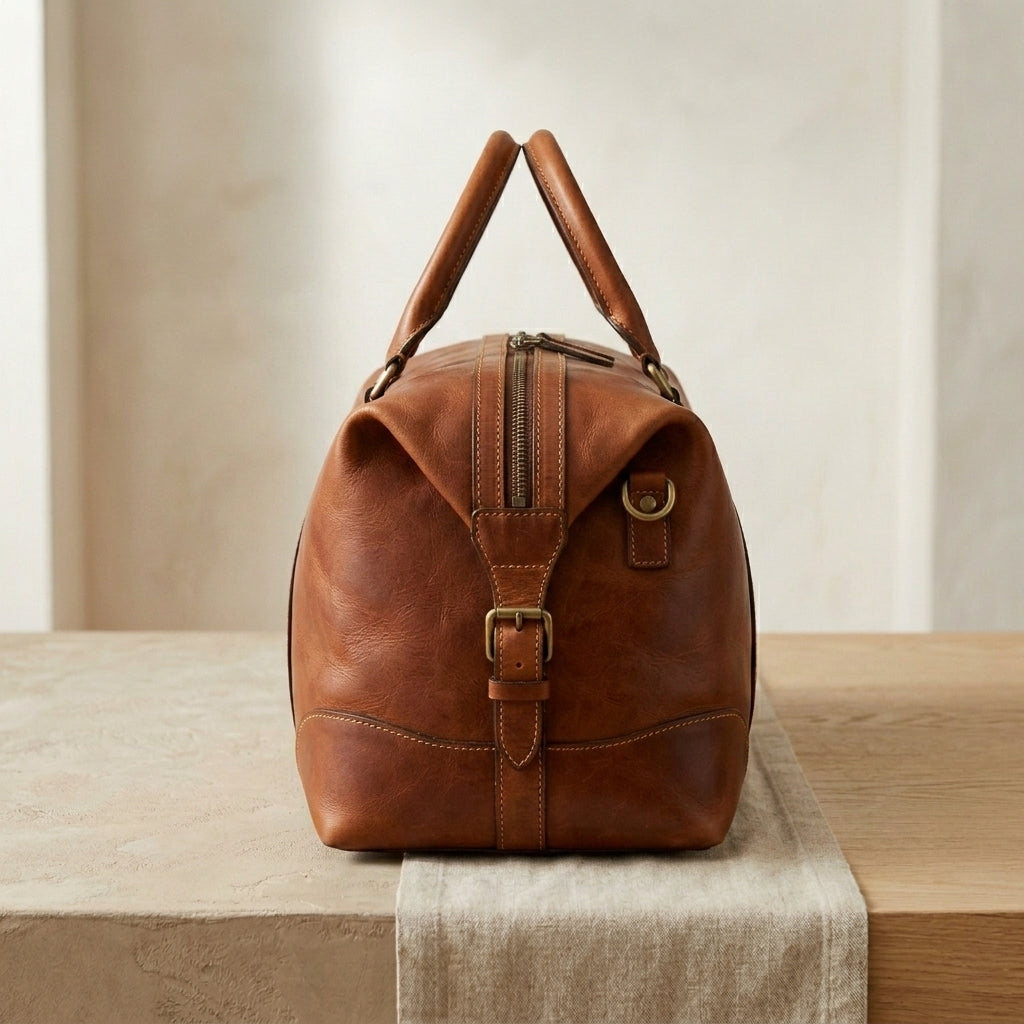 Leather Cabin Duffel