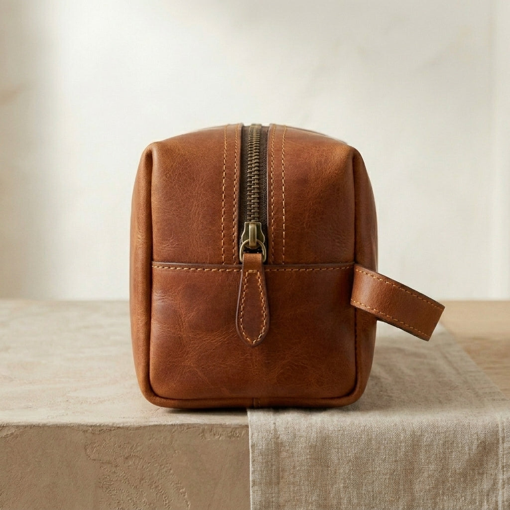 Leather Dopp Kit