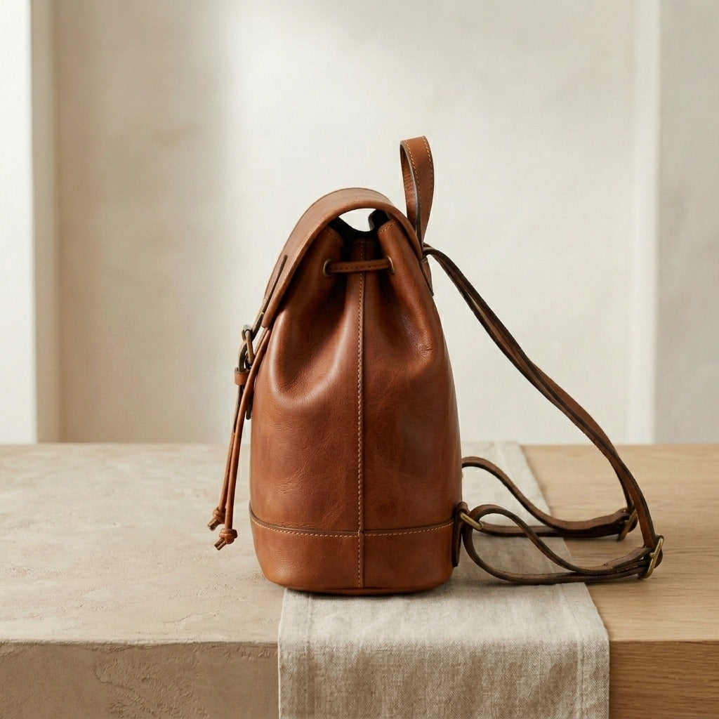 Leather Mini Daypack