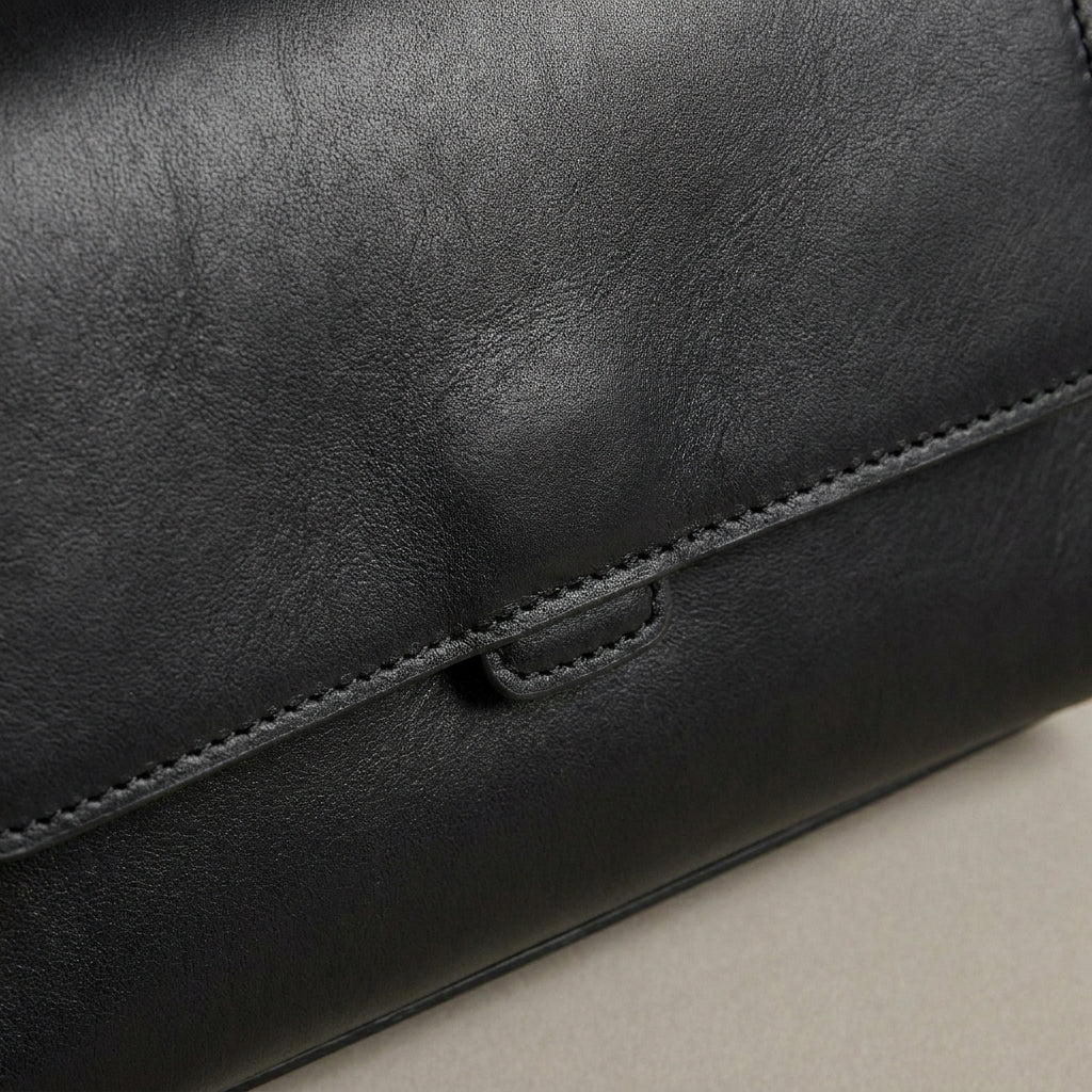 Structured Flap Crossbody
