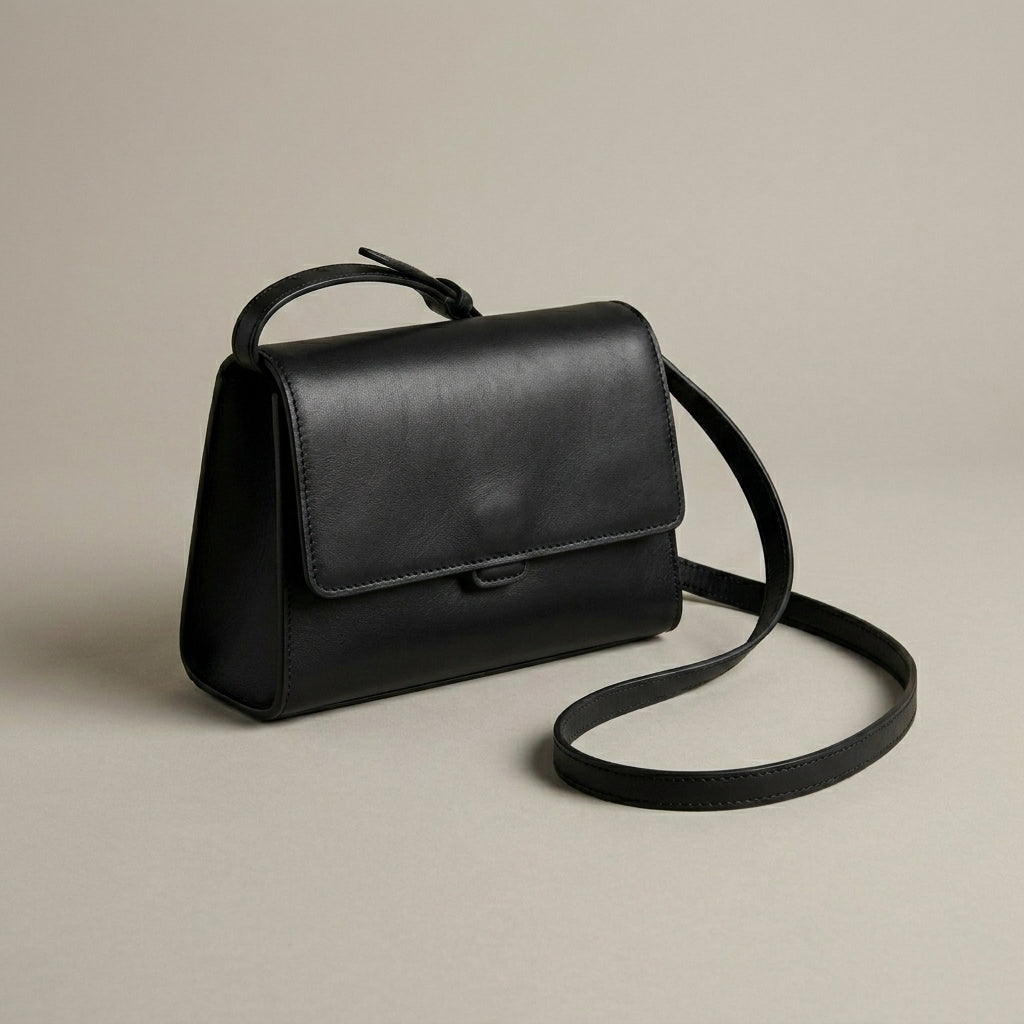 Structured Flap Crossbody