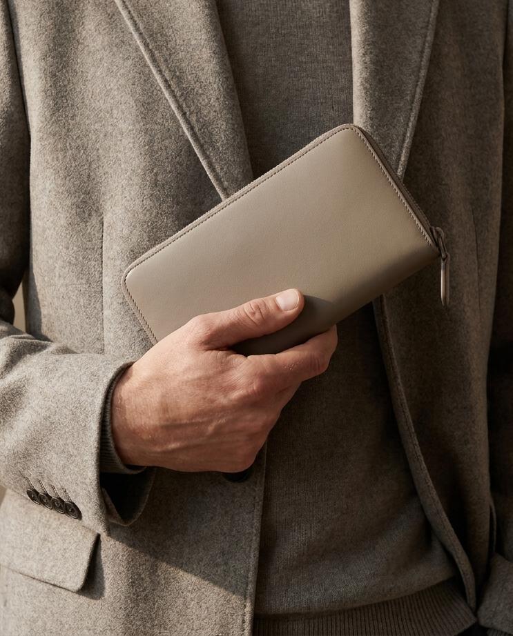 Men's Long Zip Wallet
