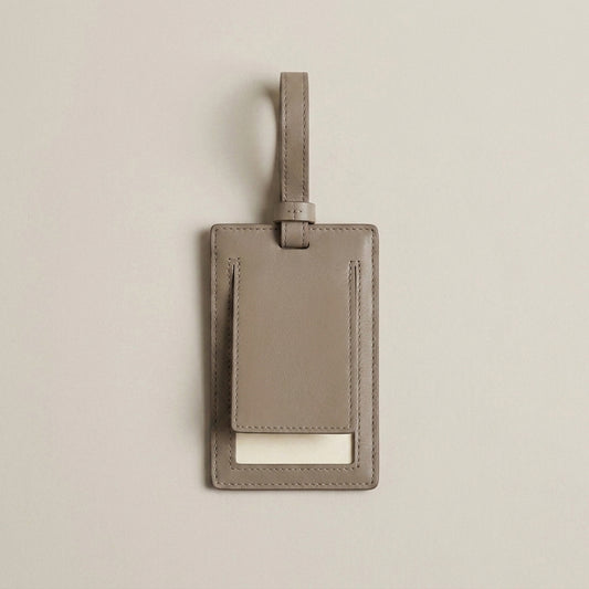 Men's Leather Luggage Tag