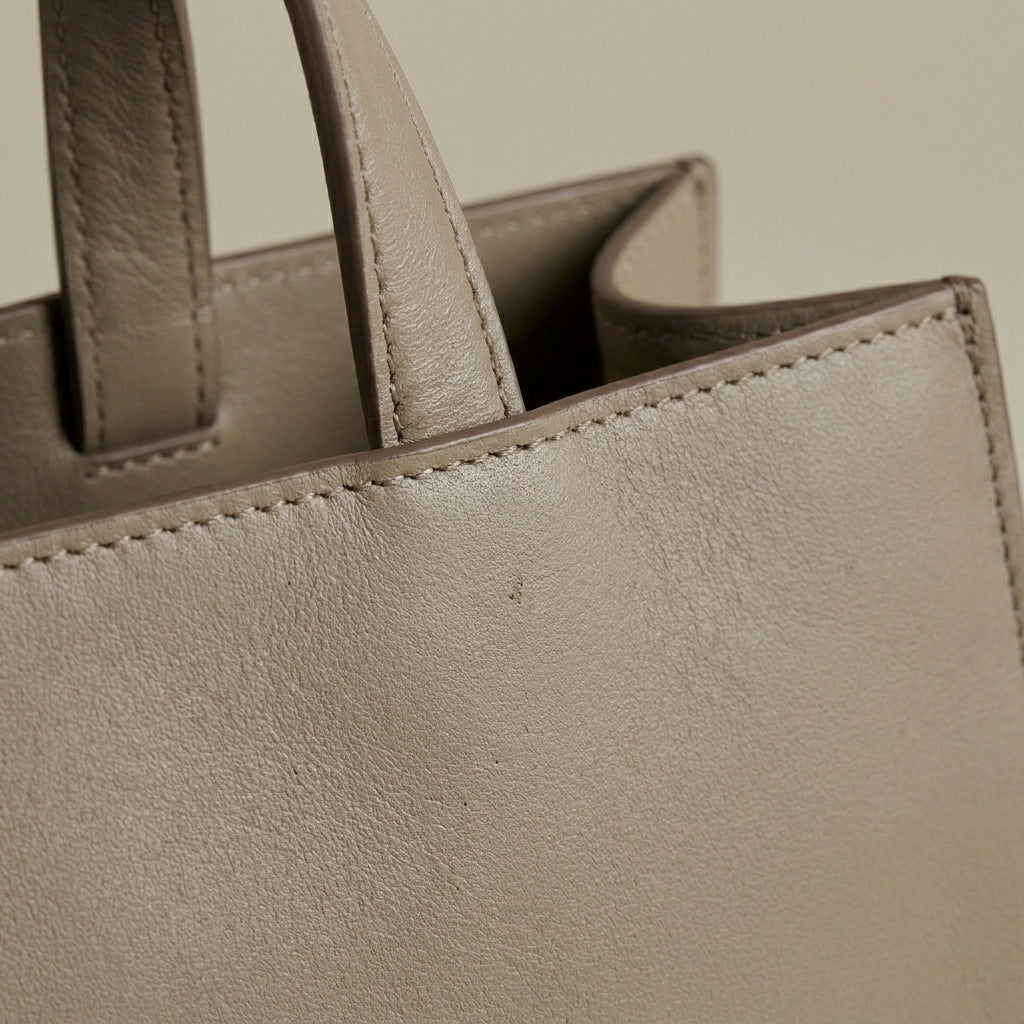 Structured Top-Handle Tote