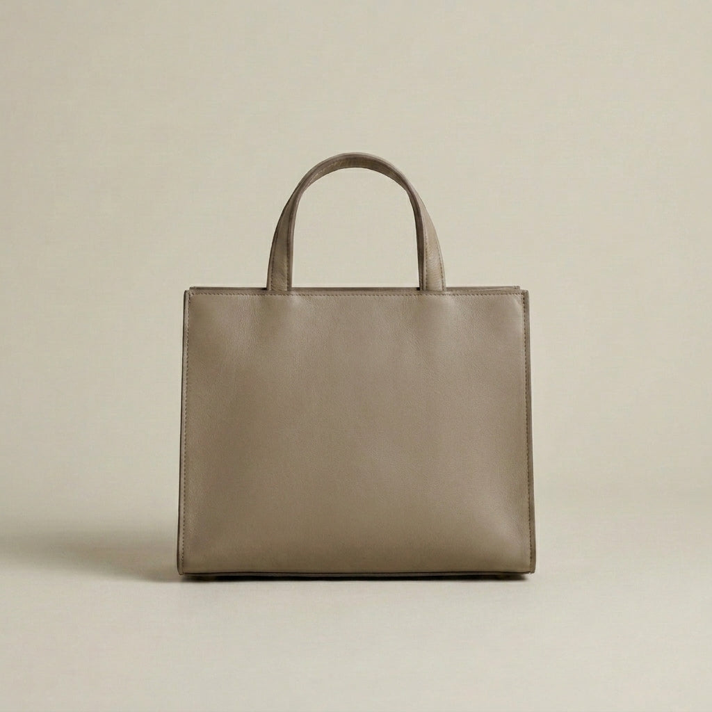 Structured Top-Handle Tote