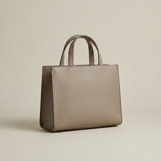 Structured Top-Handle Tote