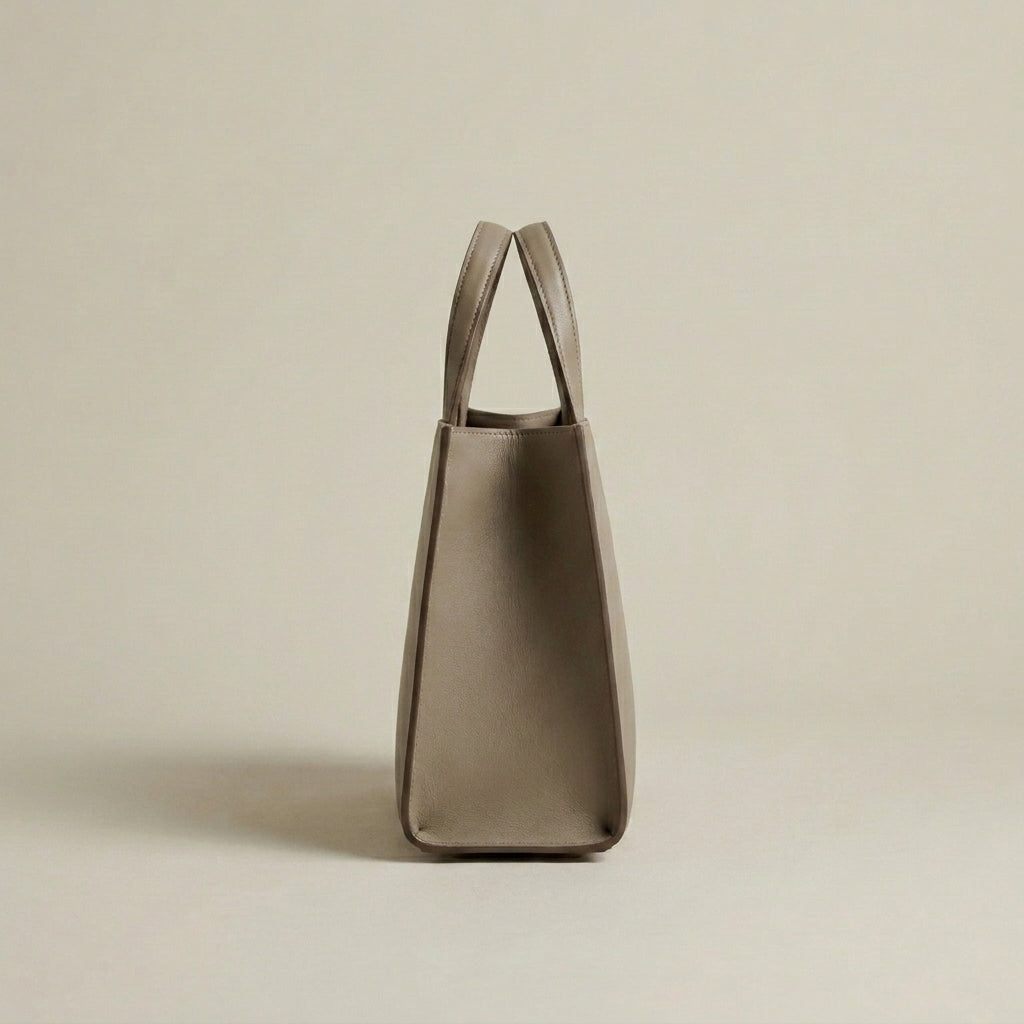 Structured Top-Handle Tote