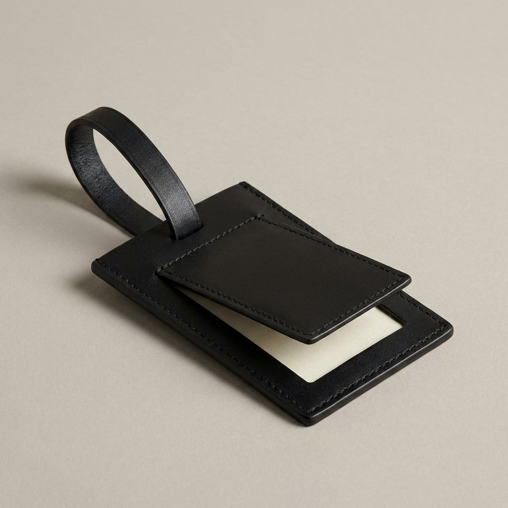 Women's Leather Luggage Tag