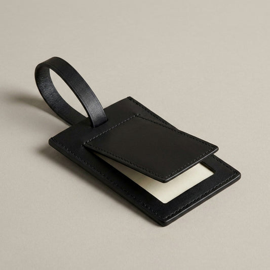 Women's Leather Luggage Tag